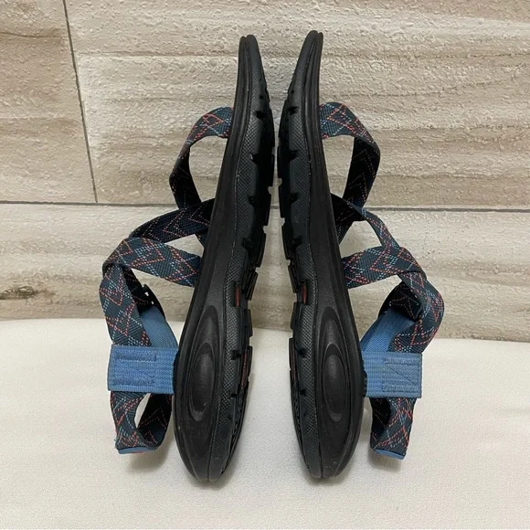Chaco's Zvolv Waltz Navy Blue Black Women's Sandals Size 8 Strappy J106642 - Picture 5 of 9